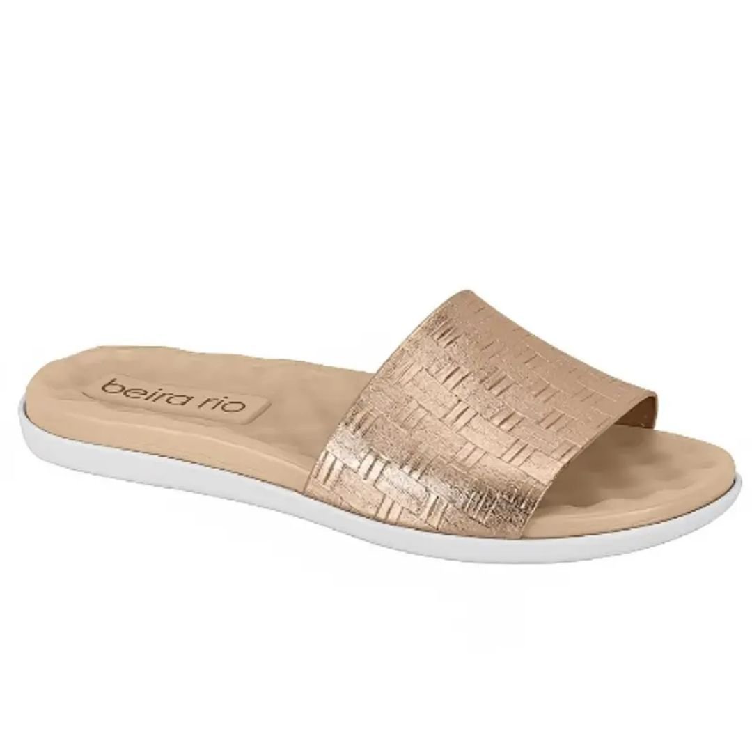Chinelo Beiro Rio Ouro Rosado Feminino Original 8360.303