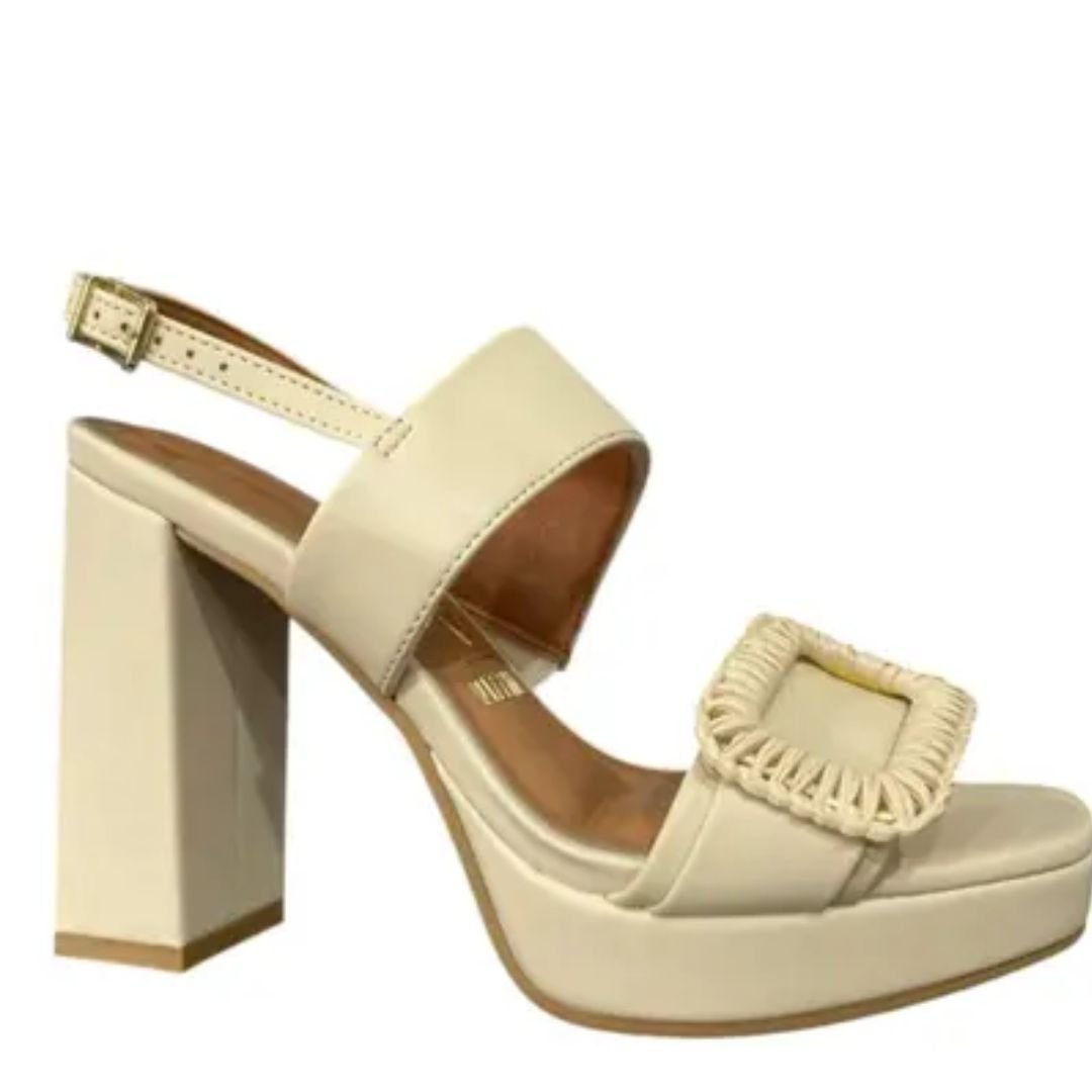 Sandalia Vizzano Creme Feminino Original 6551.107