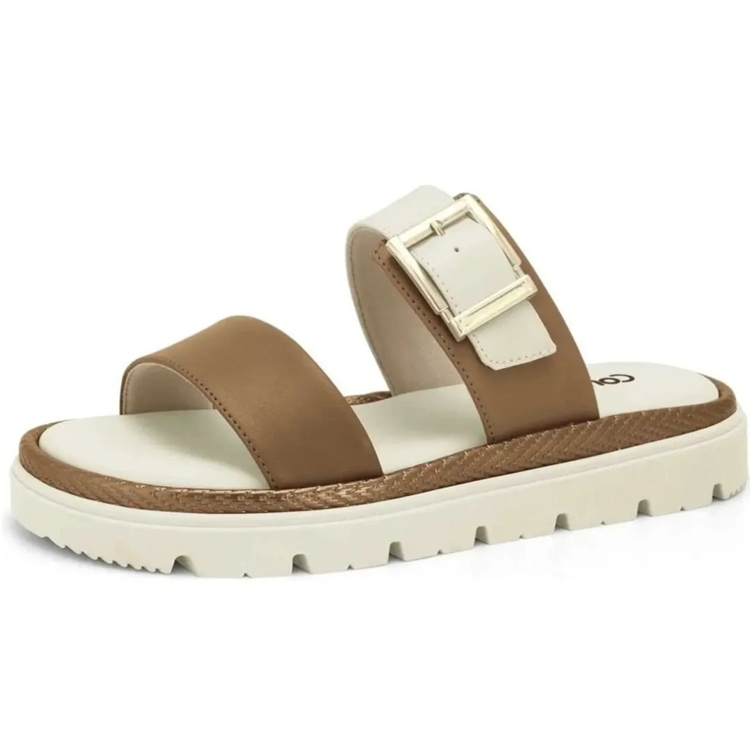Chinelo Comfort Flex Camel Feminino Original 25-46303 Camel 3