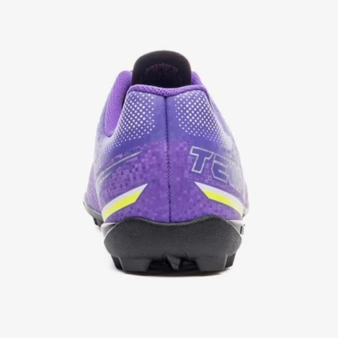Chuteira Society Umbro Roxo Branco Infantil Menino Techno II Jr Original Roxo/Branco 5