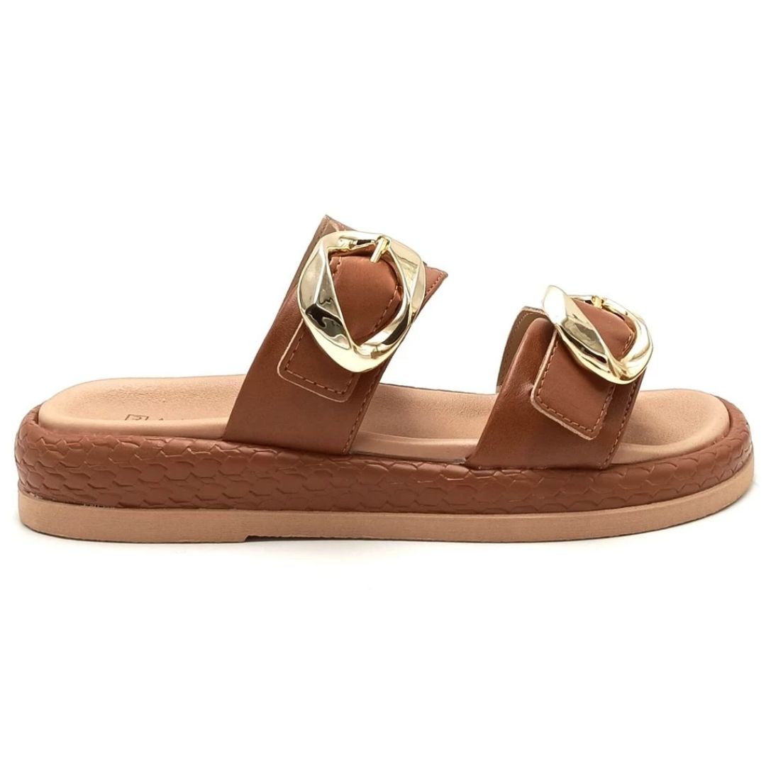 Sandalia Ramarim Café Feminino Original 25-55204