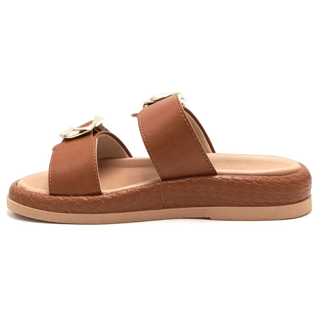 Sandalia Ramarim Café Feminino Original 25-55204 Café 2