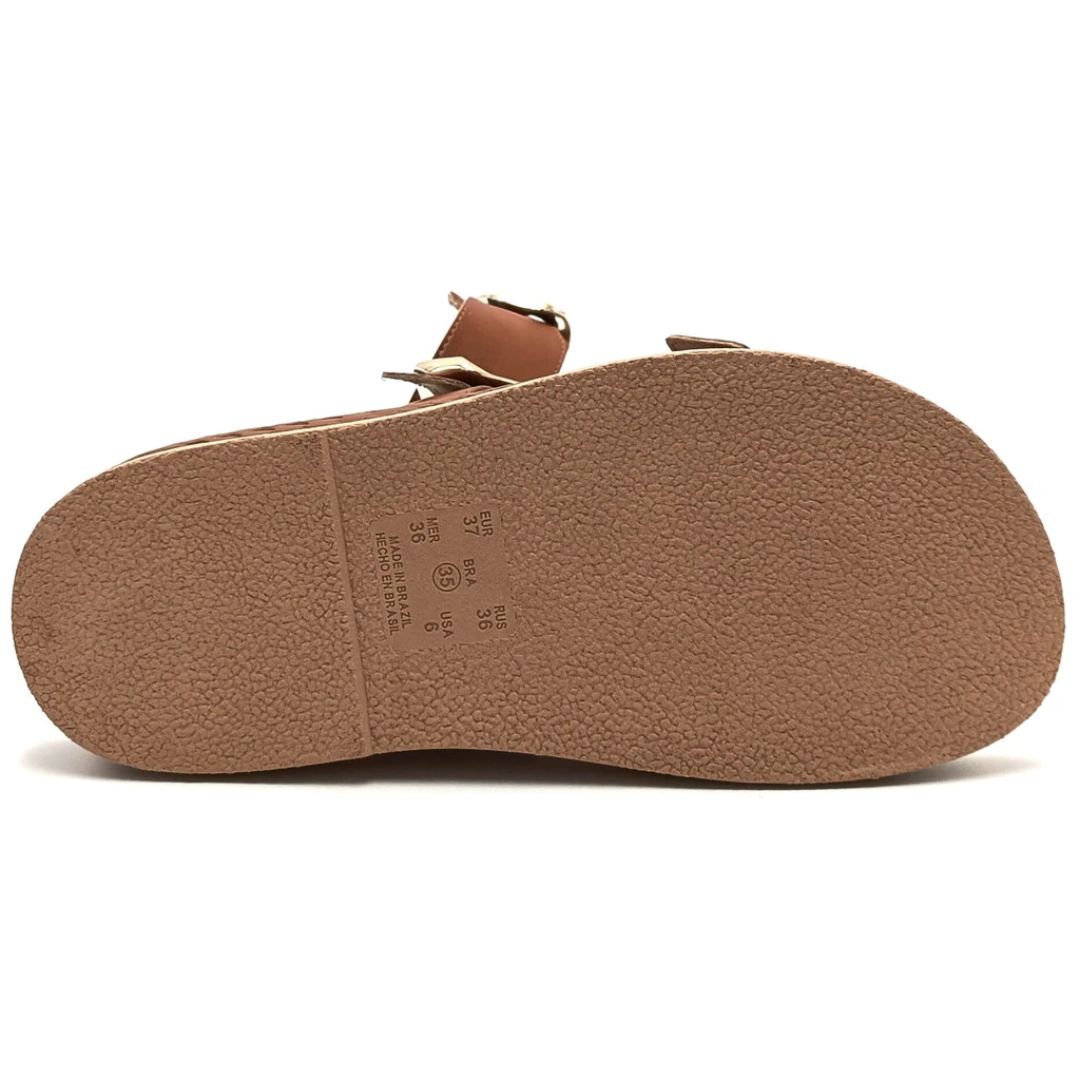 Sandalia Ramarim Café Feminino Original 25-55204 Café 5
