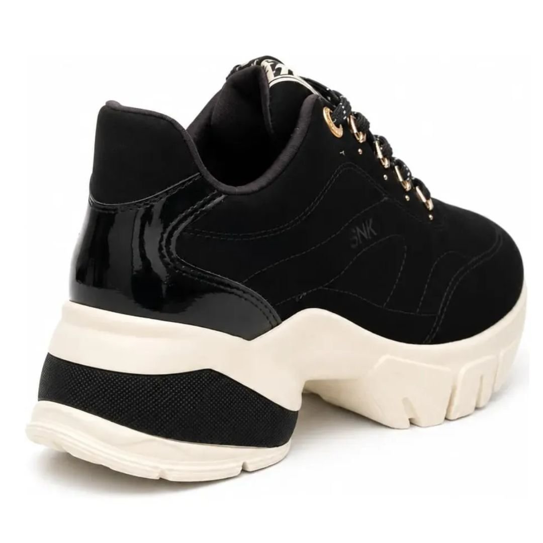 Tenis Ramarim Plataforma Preto Feminino Original 26-80201 Preto 3