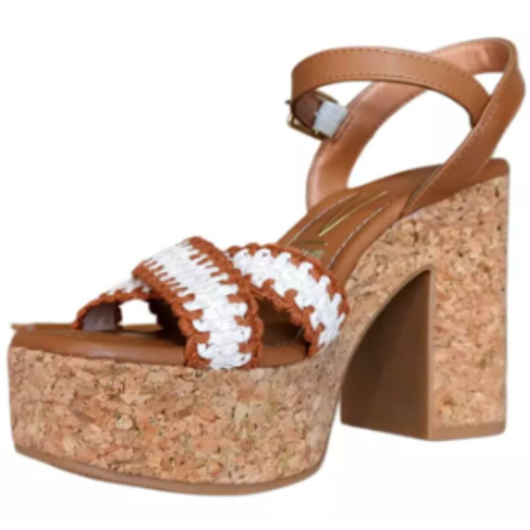 Sandalia Vizzano Camel Feminino Original 6541.102 Camel 4