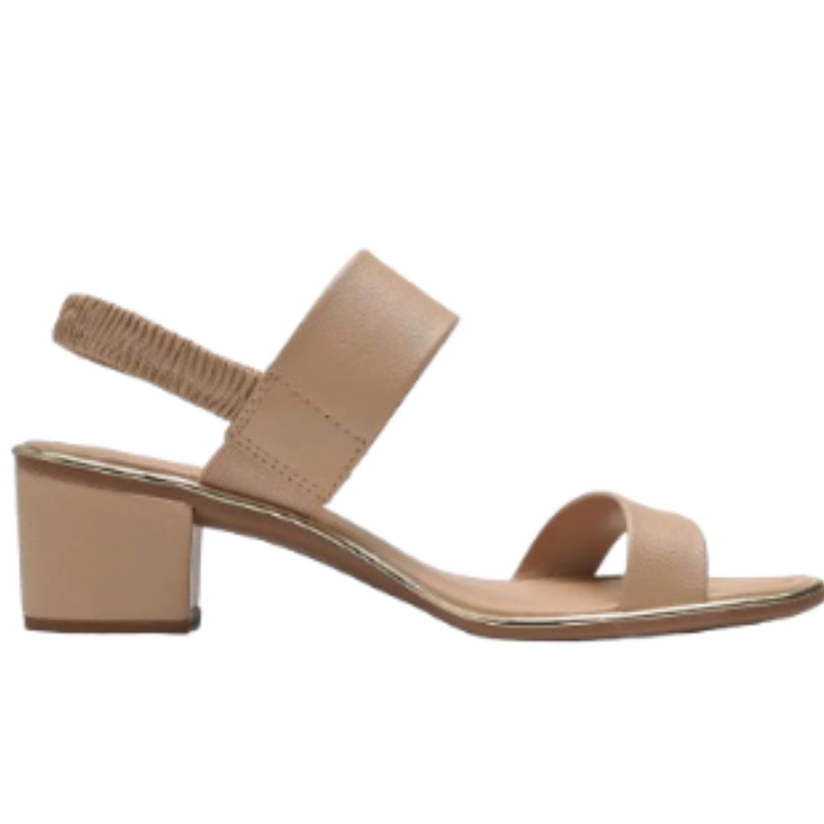 Sandália Beira Rio Bege Feminino Original 8379.221 Bege 2