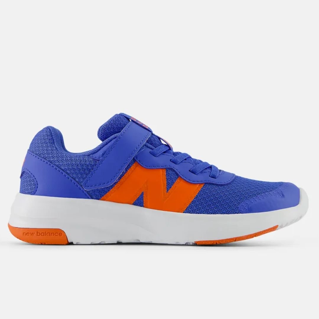 Tenis New Balance Azul Laranja Infantil Menino 578 Original