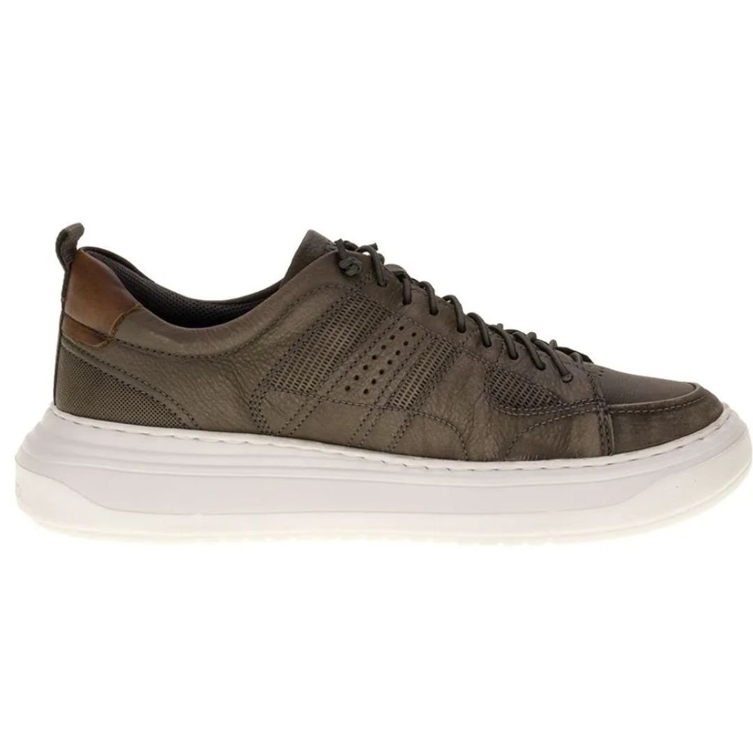Sapatenis Democrata Oliva Masculino Original 526101