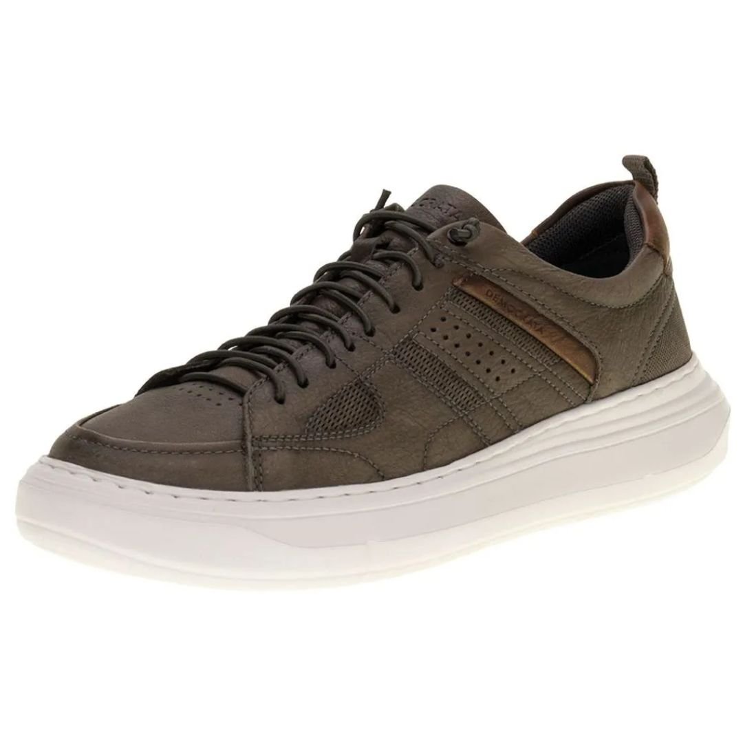 Sapatenis Democrata Oliva Masculino Original 526101 Oliva 3