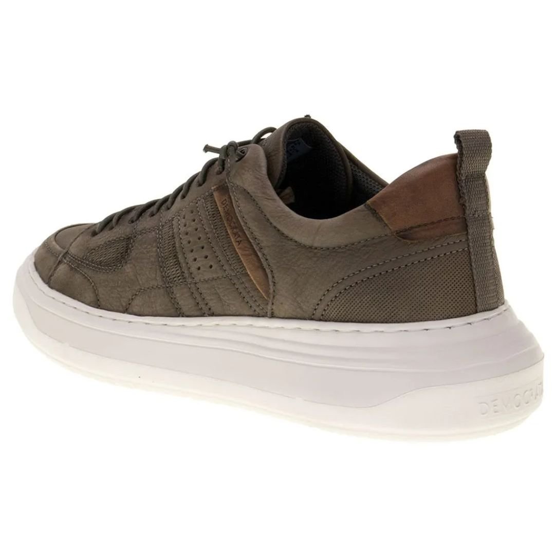 Sapatenis Democrata Oliva Masculino Original 526101 Oliva 4