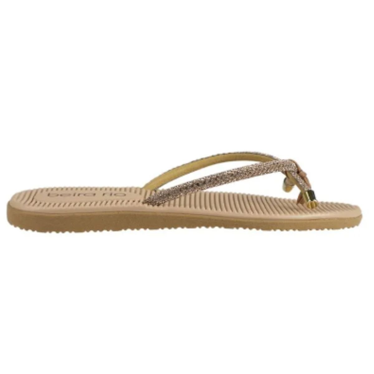 Chinelo Beira Rio Ouro Rosado Feminino 8395.227 Ouro Rosado 2