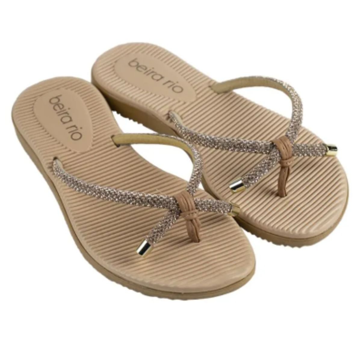 Chinelo Beira Rio Ouro Rosado Feminino 8395.227 Ouro Rosado 3