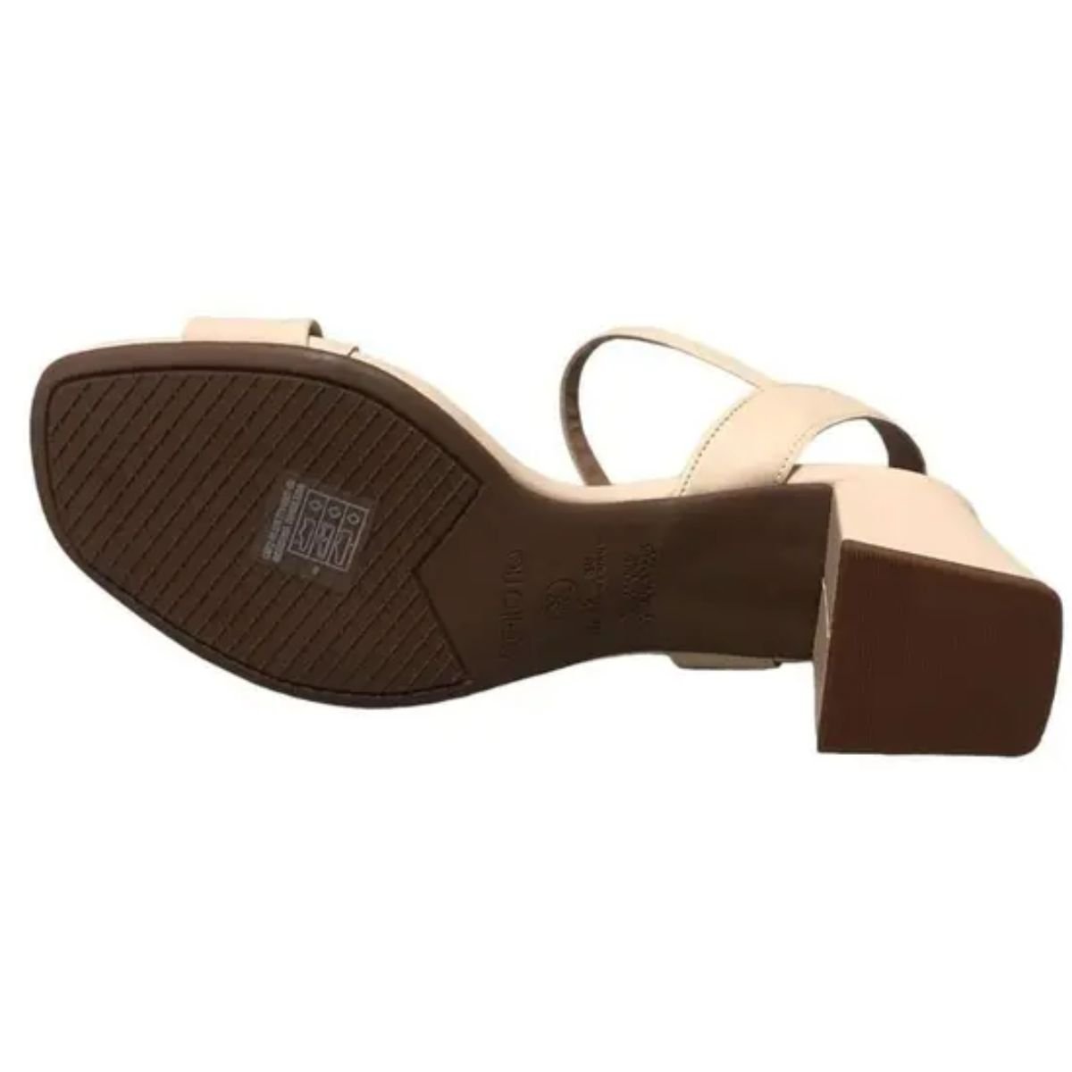 Sandalia Beira Rio Creme Feminino Original 8536.100 Creme 3