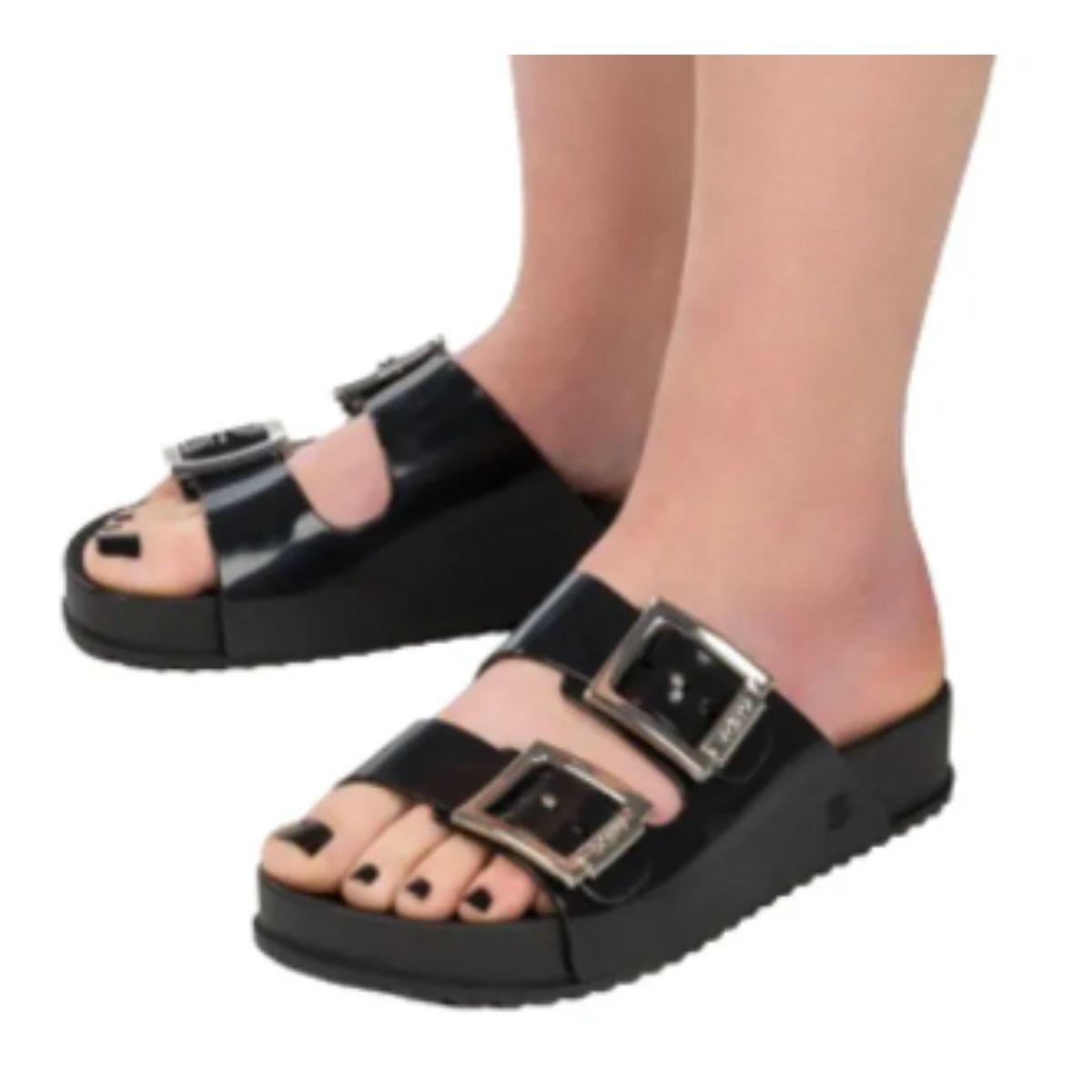 Chinelo Zaxy Preto Feminino 18063 Partner III Preto 3