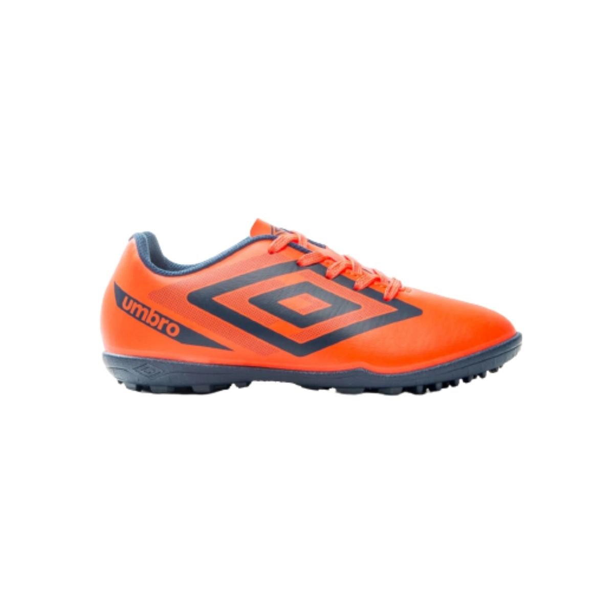 Chuteira Society Umbro Coral Marinho Beat Jr Original Coral 2