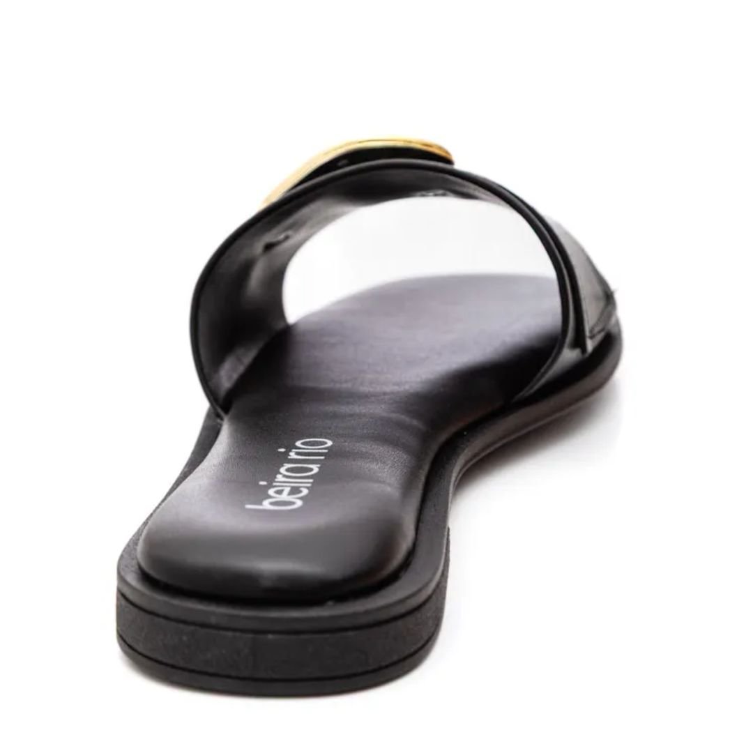 Chinelo Beira Rio Preto Feminino Original 8506.207 Preto 2