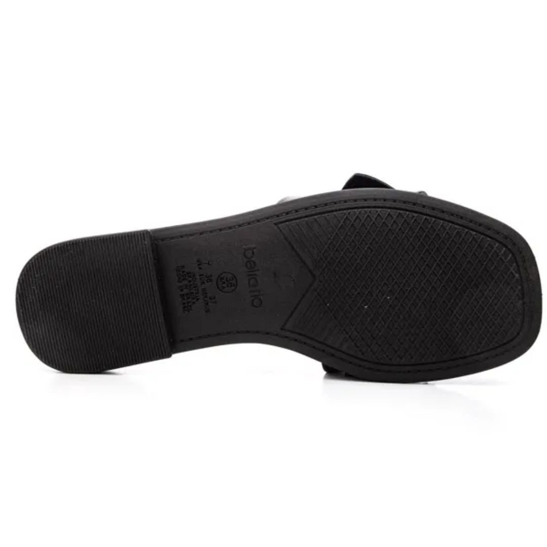 Chinelo Beira Rio Preto Feminino Original 8506.207 Preto 3