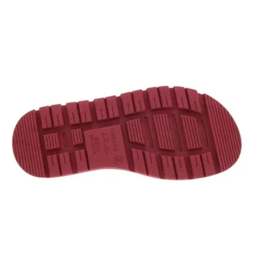 Sandalia Moleca Vermelho Feminino Original 5504.213 Vermelho 4