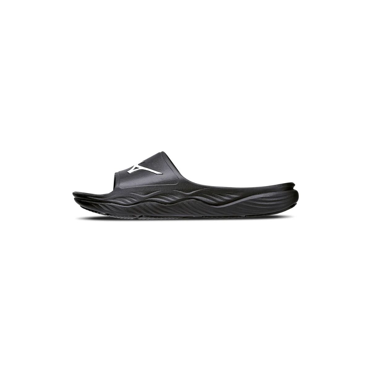 Chinelo Mizuno Preto Branco Masculino Slide Enerzy Preto/Branco 2