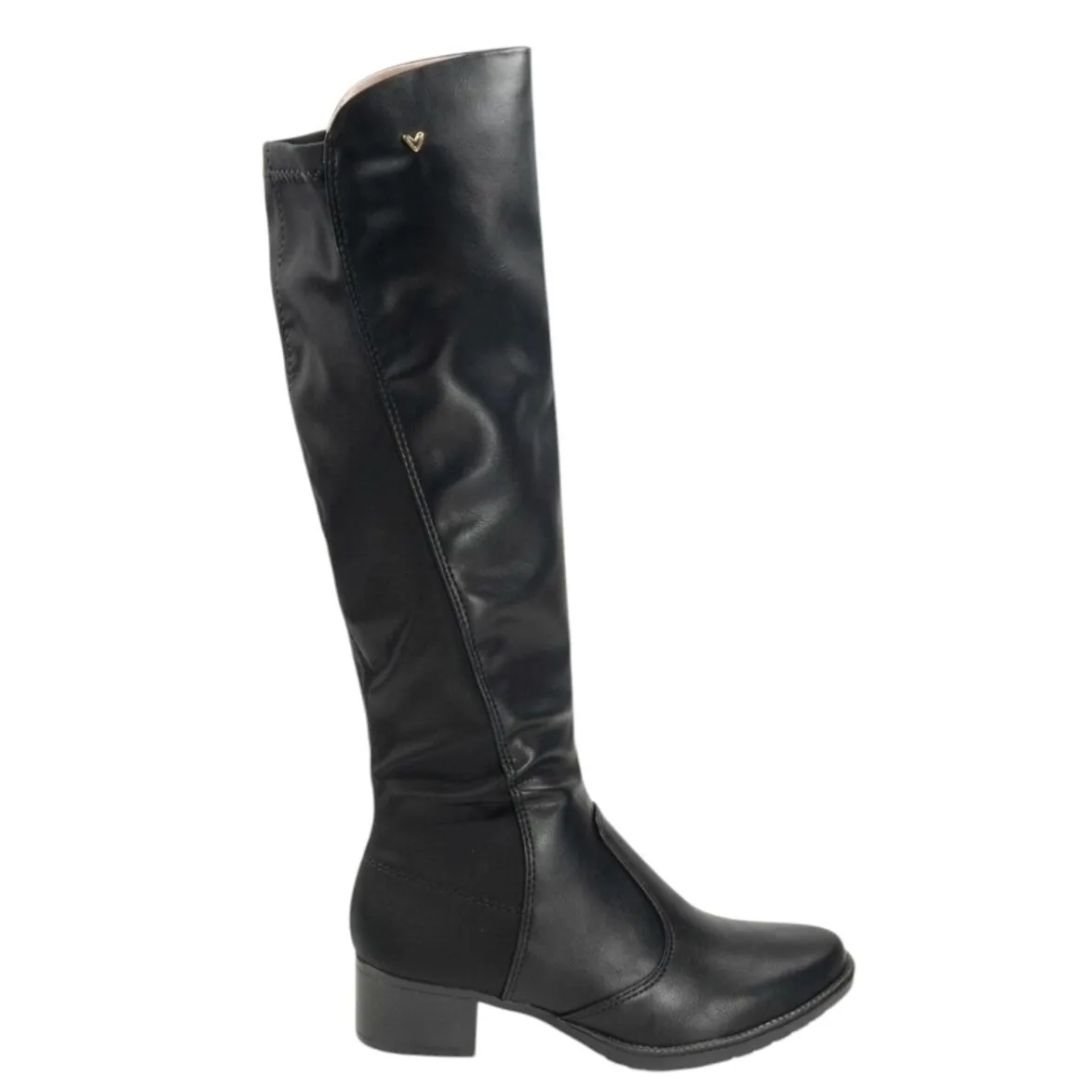 Bota Mississipi Montaria Preto Feminino Original J0334