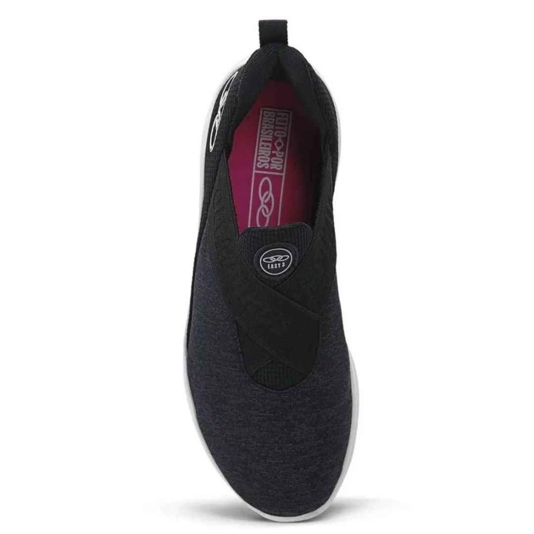 Tenis Olympikus Preto Feminino Easy 3 Original Preto 4