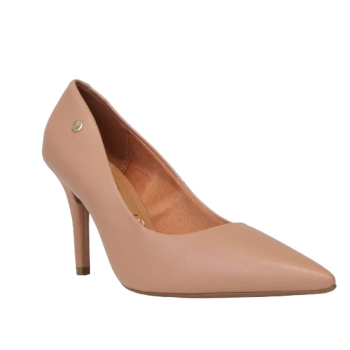Scarpin Napa Vizzano Bege Feminino 1184.1101