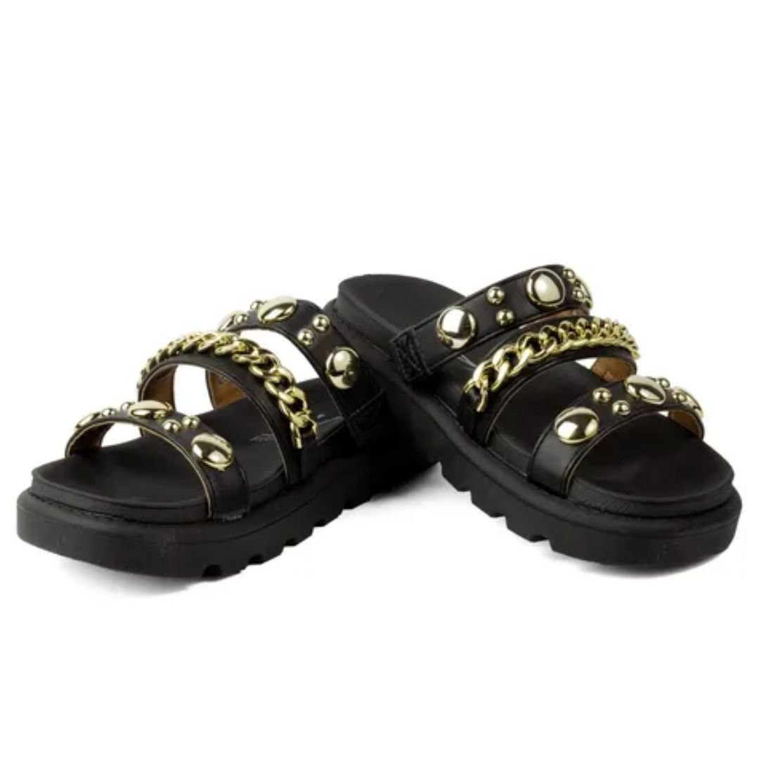 Chinelo Vizzano Preto Feminino Original 6510.102 Preto 3