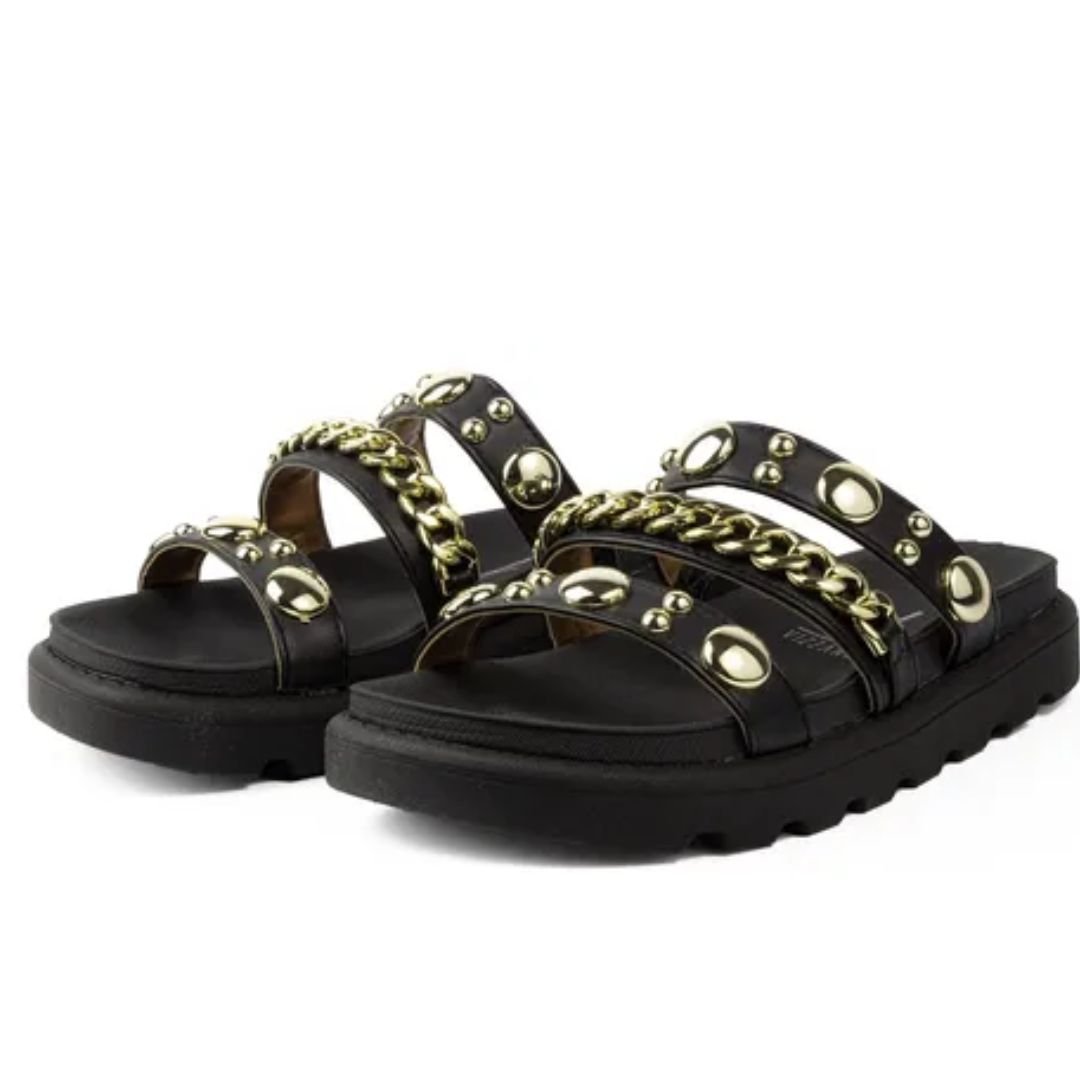 Chinelo Vizzano Preto Feminino Original 6510.102 Preto 4