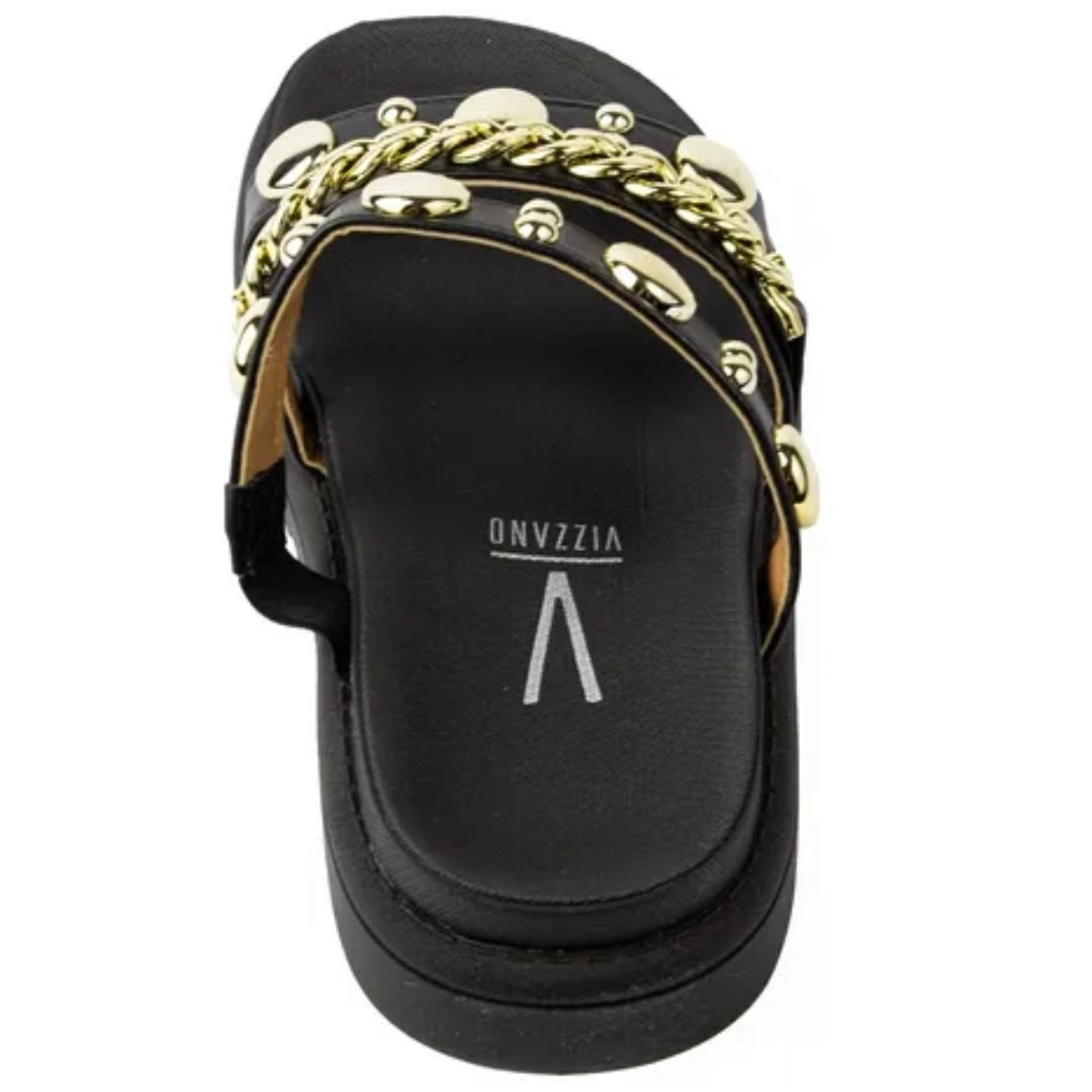 Chinelo Vizzano Preto Feminino Original 6510.102 Preto 5