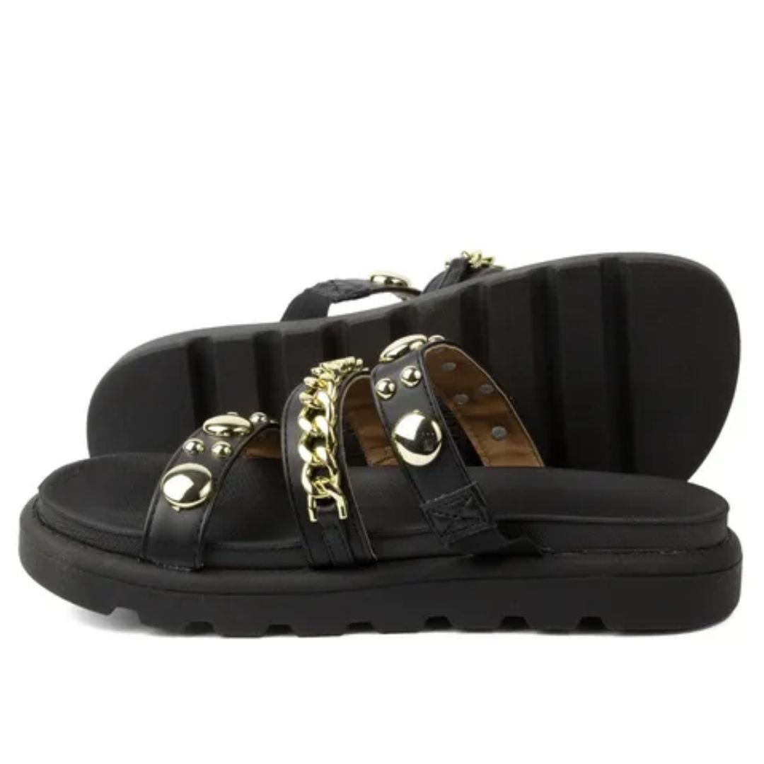 Chinelo Vizzano Preto Feminino Original 6510.102 Preto 6