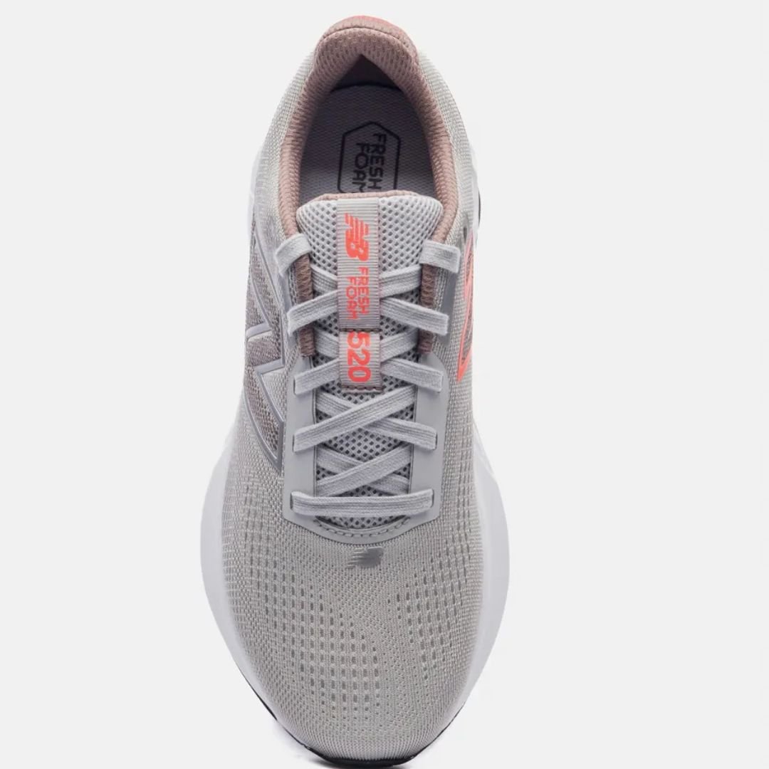 Tenis New Balance Cinza Marrom Feminino 520 V9 Original