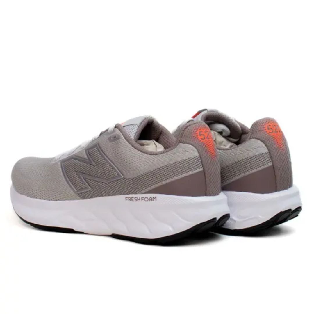 Tenis New Balance Cinza Marrom Feminino 520 V9 Original Cinza/Marrom 4