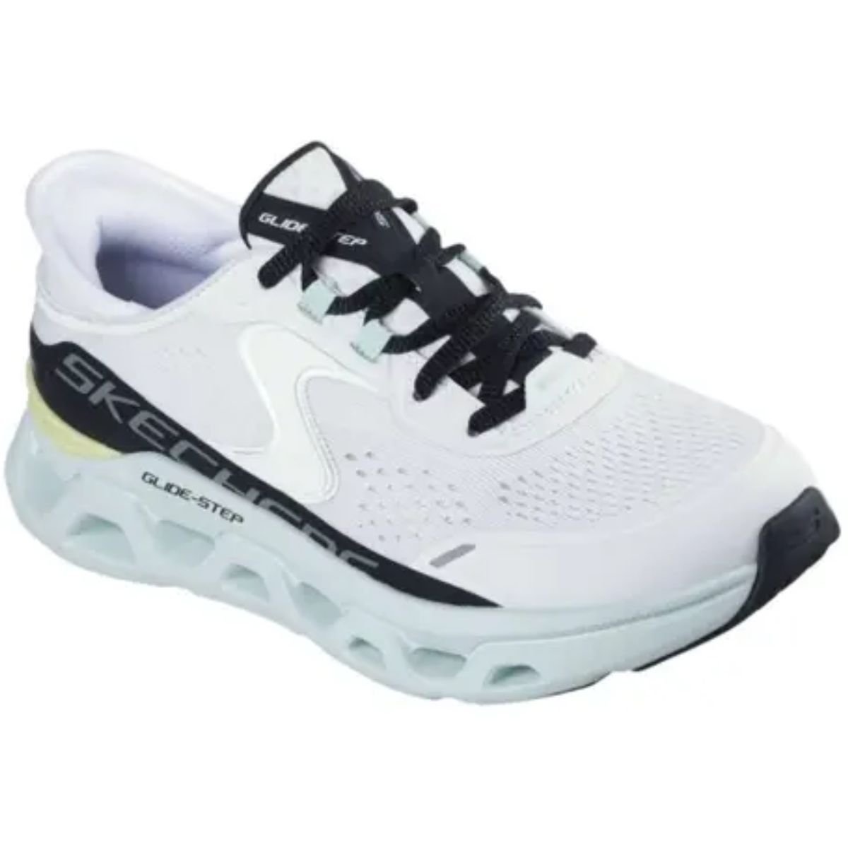 Tenis Skechers Branco Verde Feminino Original 150510 Branco/Verde 3
