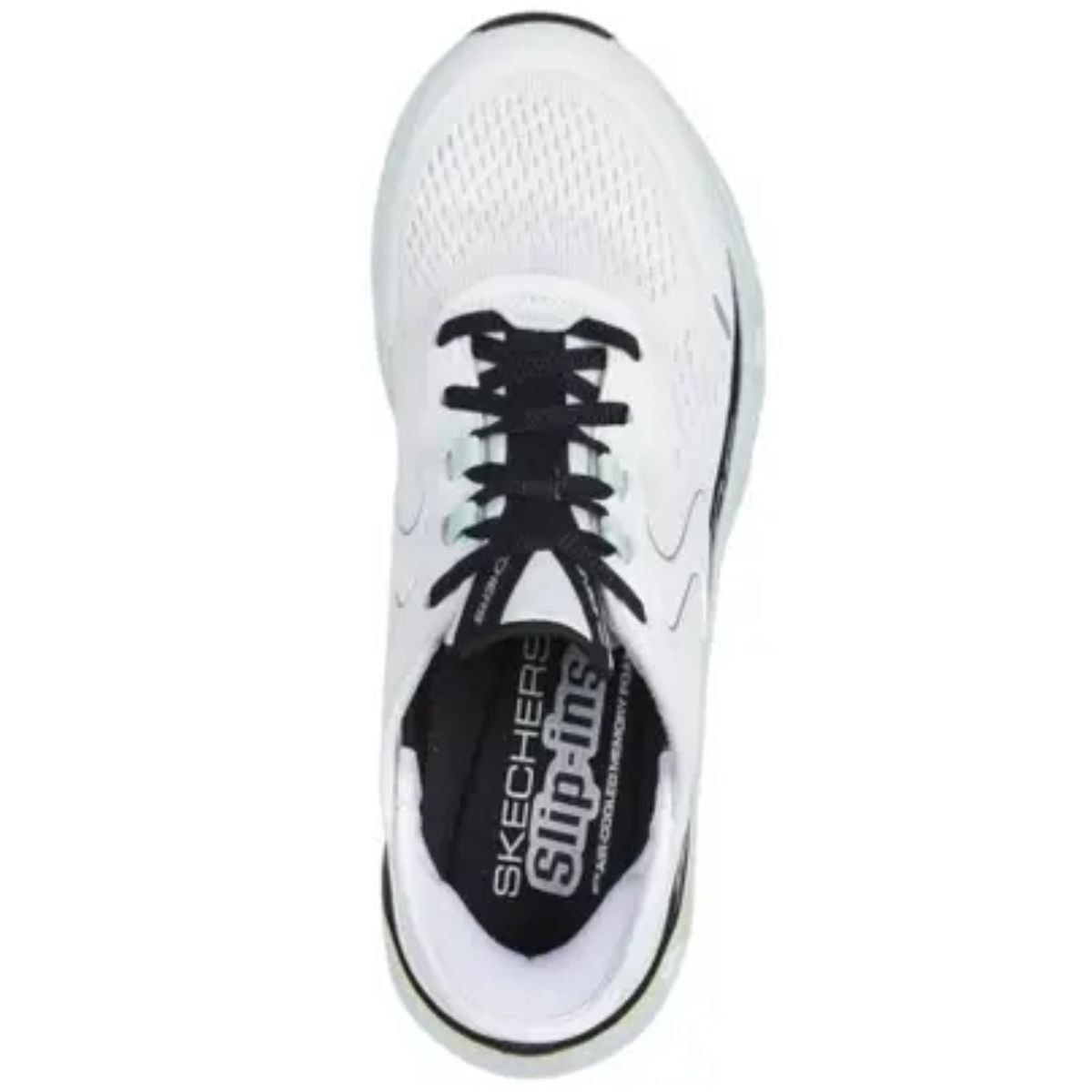 Tenis Skechers Branco Verde Feminino Original 150510 Branco/Verde 4
