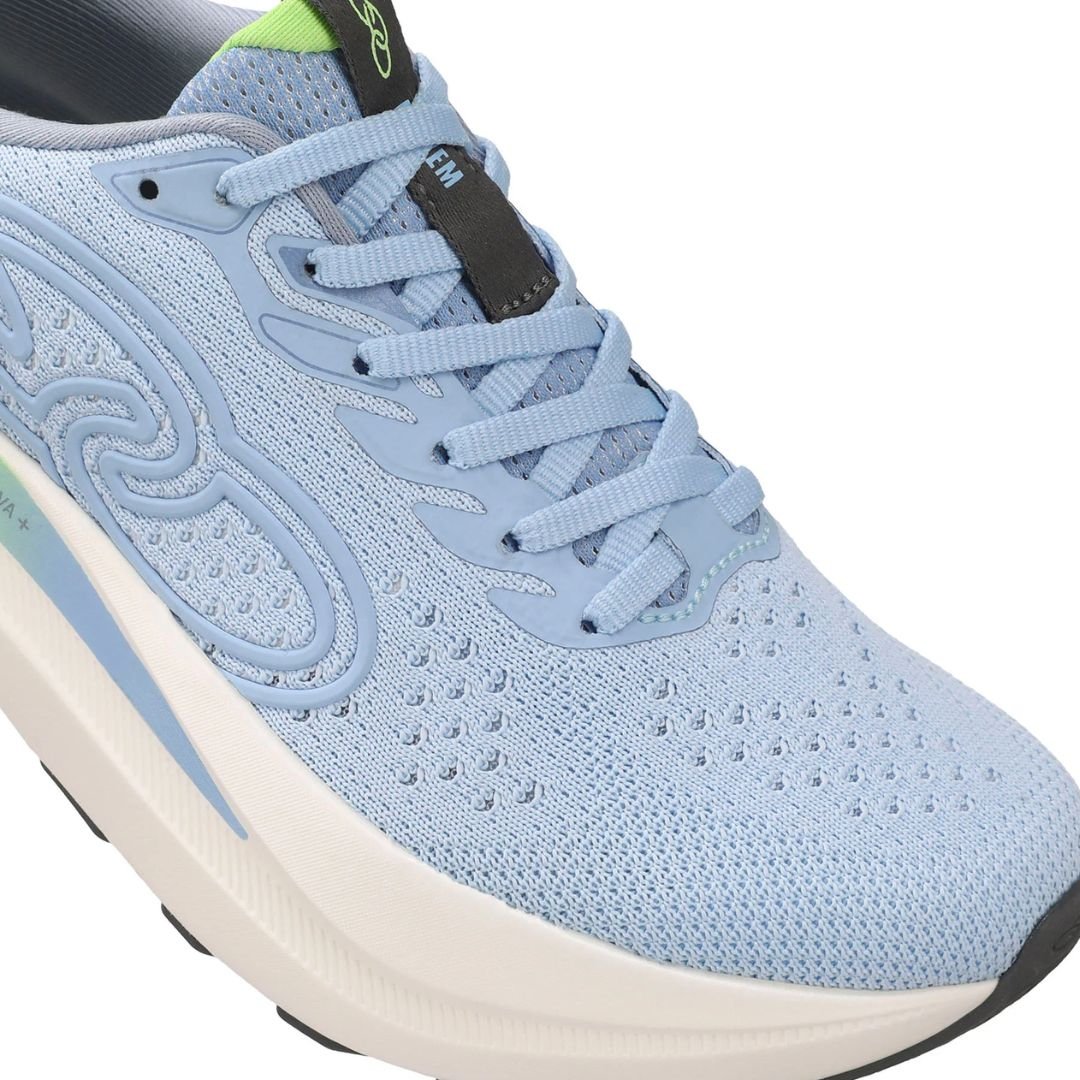 Tenis Olympikus Azul Claro Verde Limao Nuvem Feminino Original Azul Claro/Verde Limão 4
