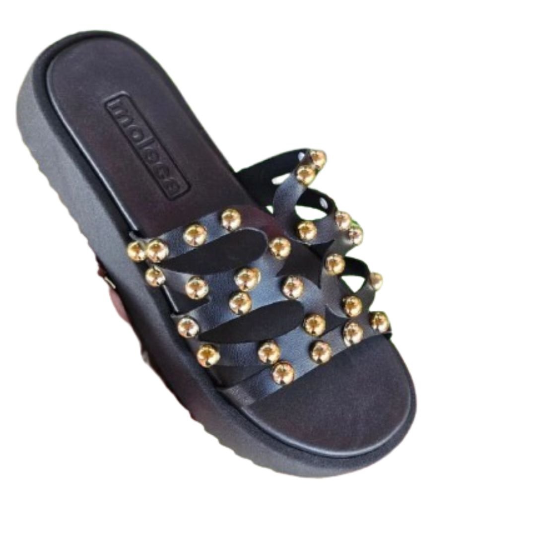 Chinelo Moleca Preto Feminino Original 5489.121