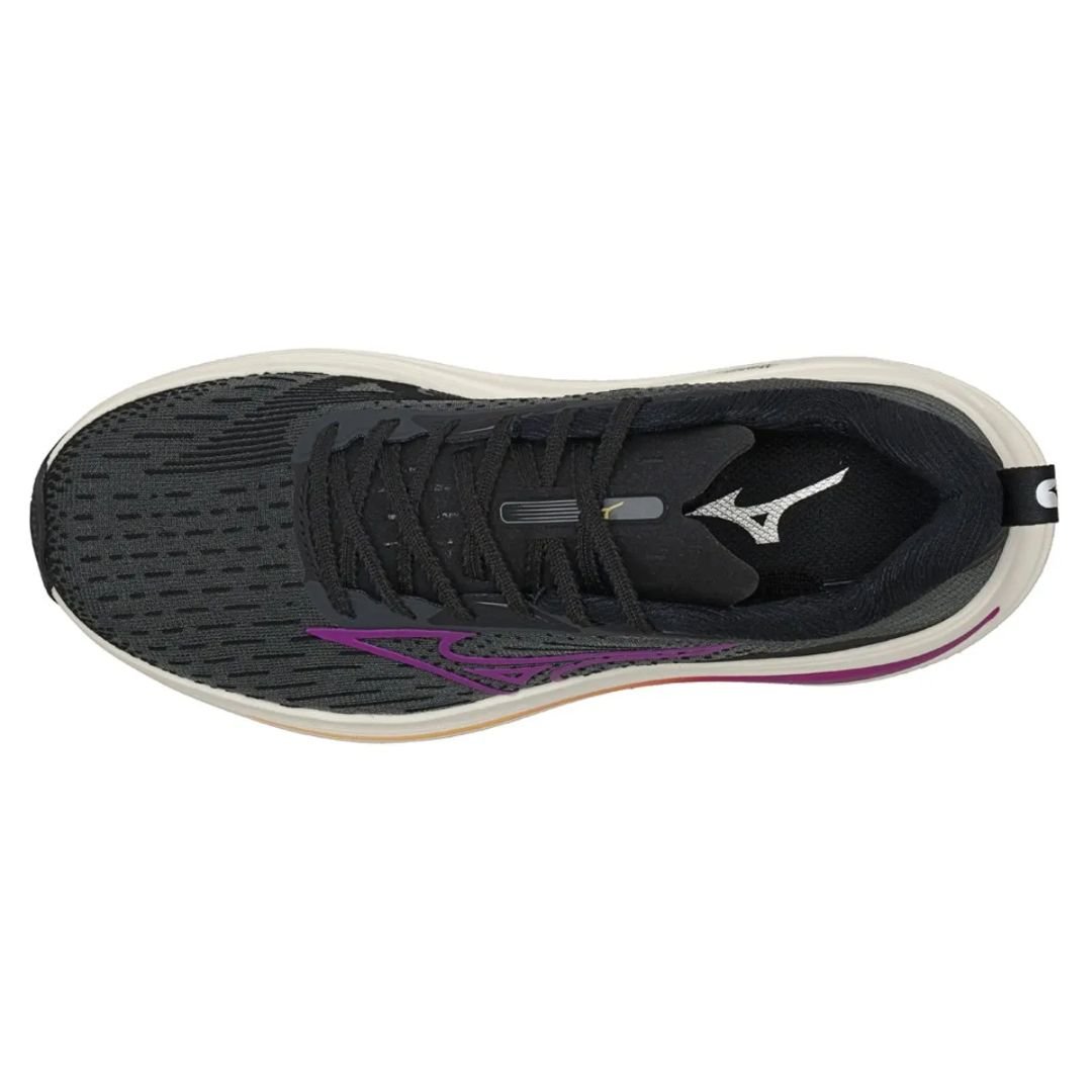 Tenis Mizuno Preto Roxo Feminino Neo Aura Original Preto/Roxo 3