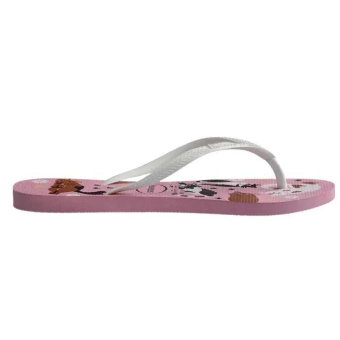 Chinelo Havaianas Rosa Feminino Slim Pets Original