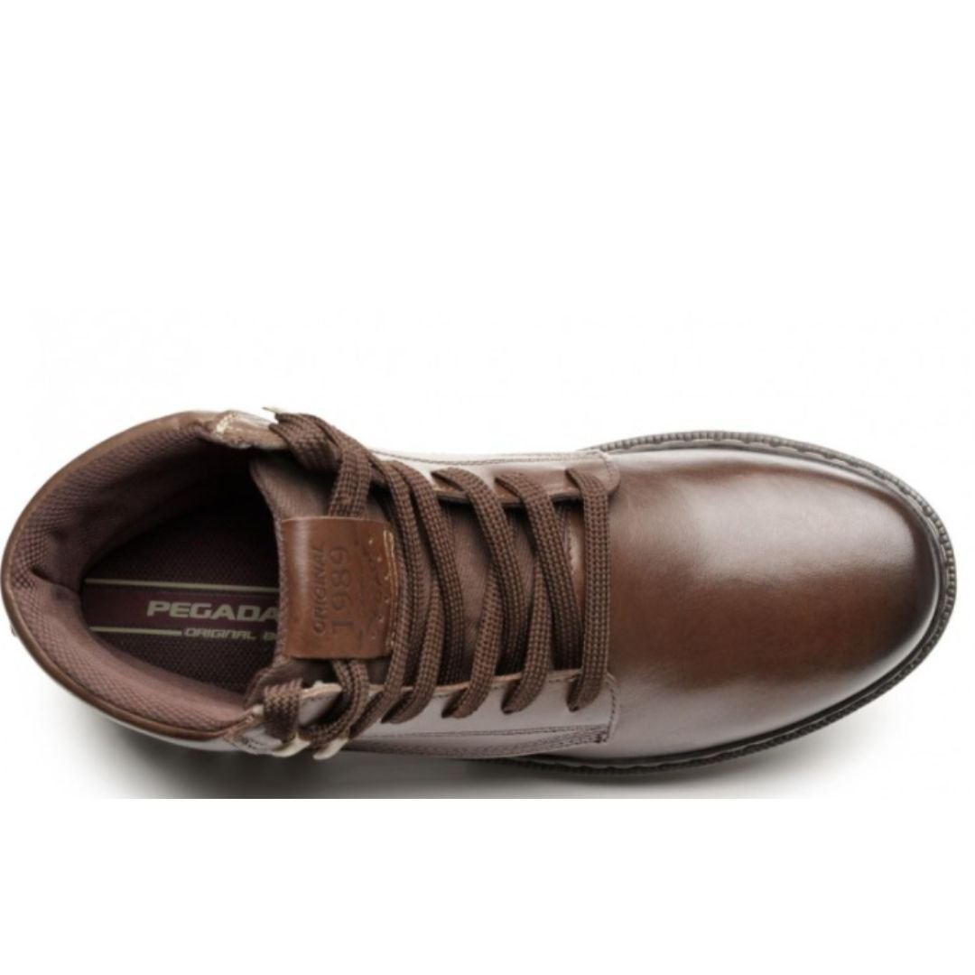 Bota Pegada Tabaco Masculino Original 181553 Tabaco 5