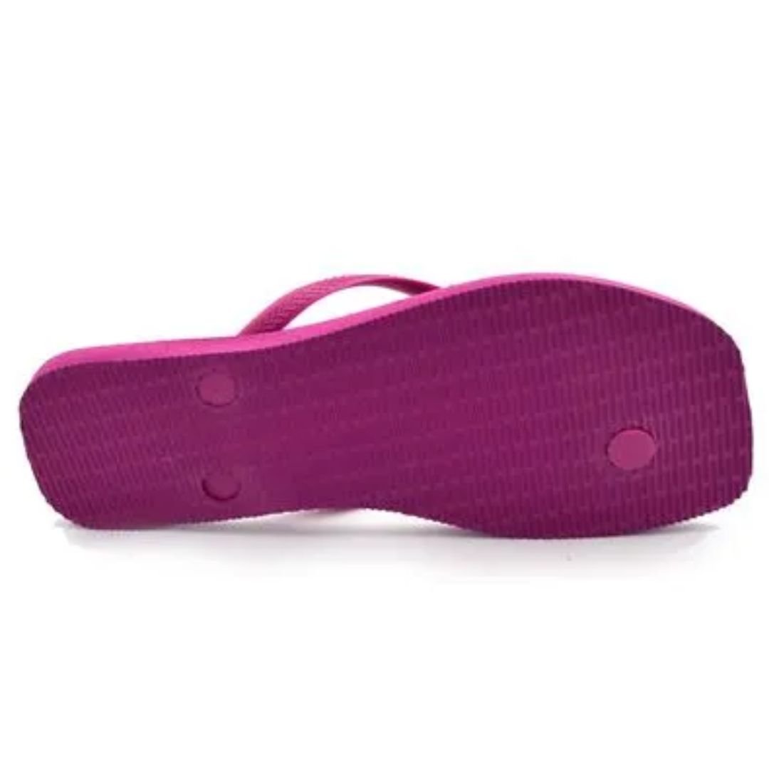 Chinelo Havaianas Rosa Feminino SQ Logo Pop Original Rosa 5