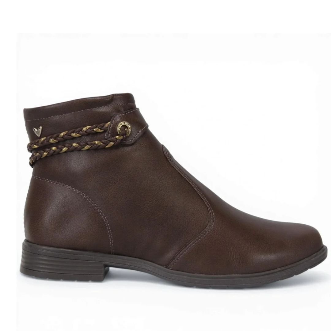 Bota Mississipi Cano Curto Cacau Feminino Original J0801