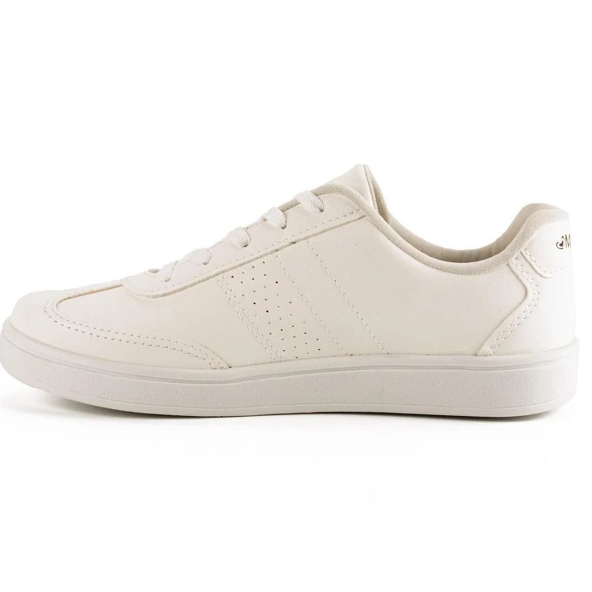 Tenis Mississipi Branco Ouro Feminino Original MB151 Branco/Ouro 2