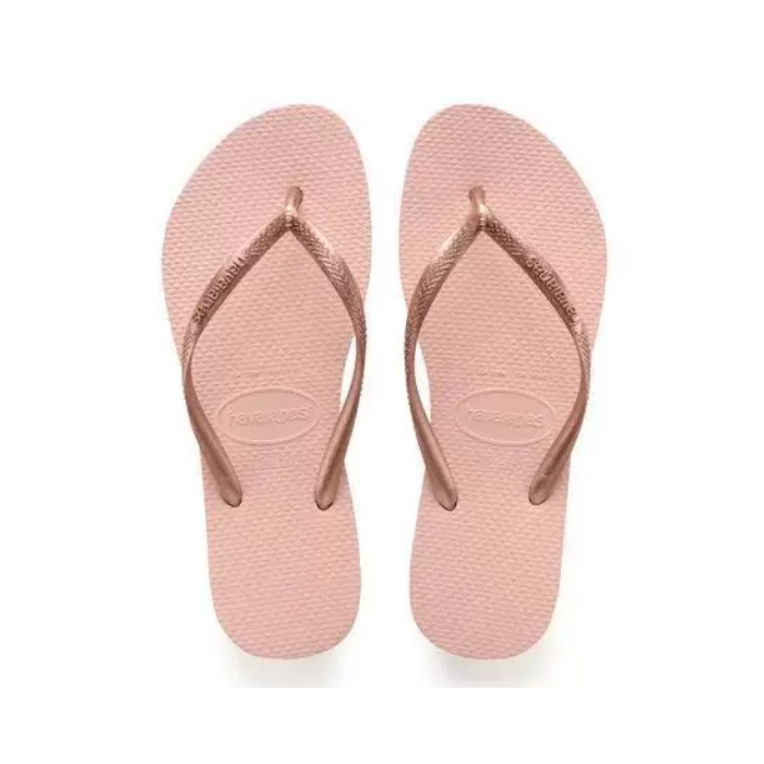 Chinelo Havaianas Rosa Ballet Feminino Slim