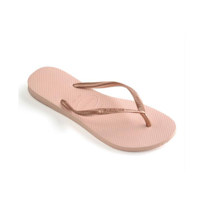 Chinelo Havaianas Rosa Ballet Feminino Slim Rosa 3