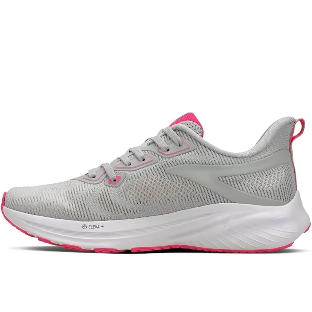 Tenis Olympikus Cinza Rosa Feminino Swift 5 Original Cinza/Rosa 2