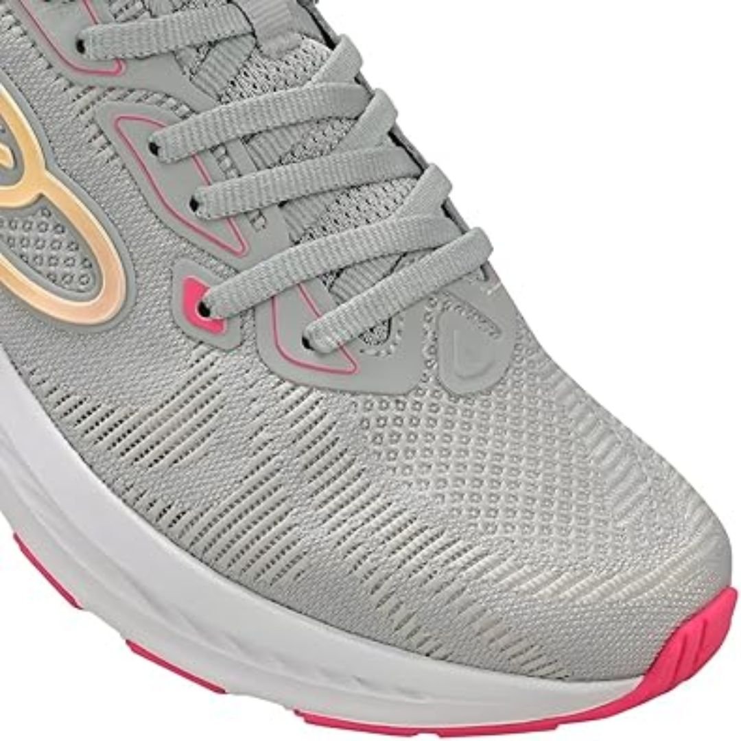 Tenis Olympikus Cinza Rosa Feminino Swift 5 Original Cinza/Rosa 3