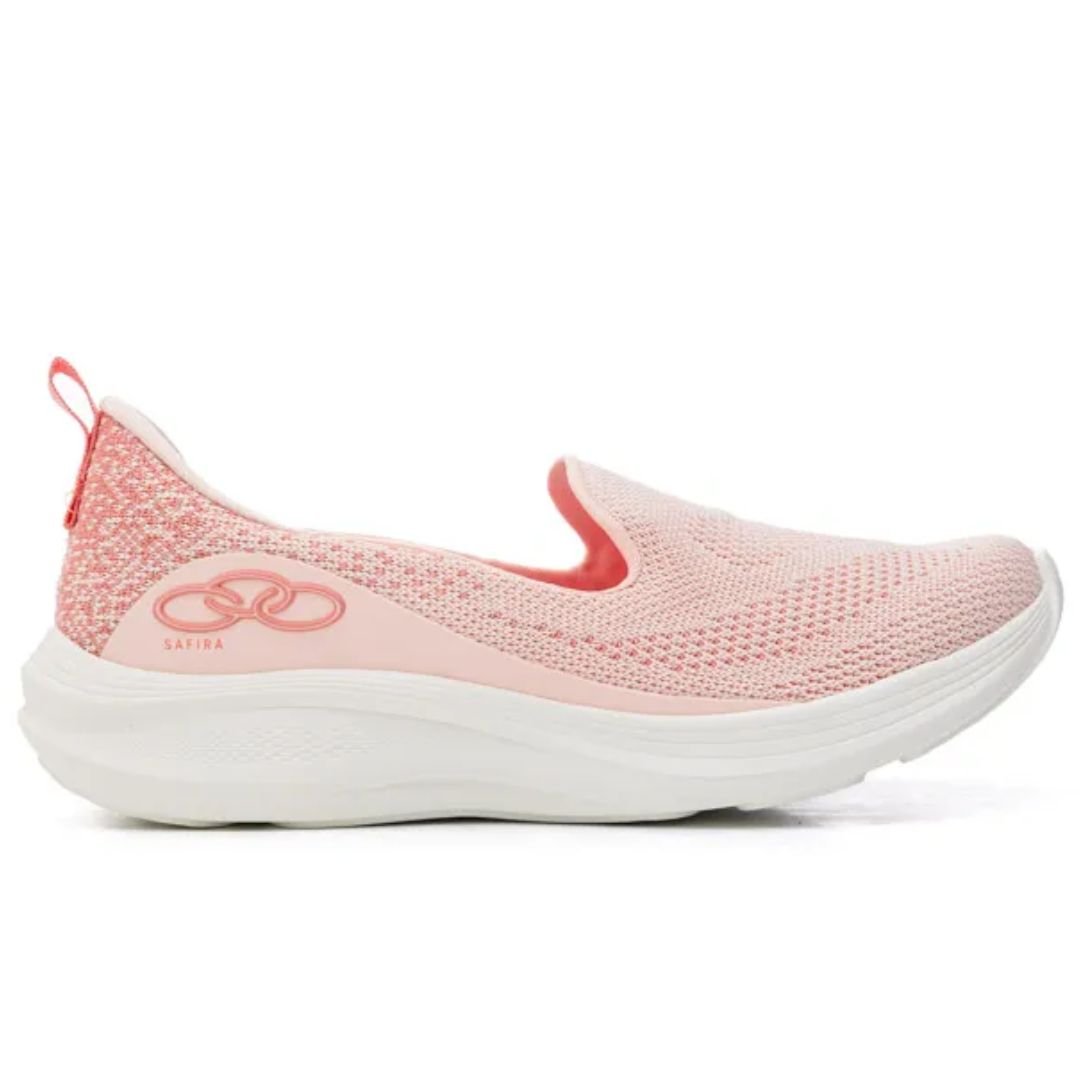 Tenis Olympikus Rosa Claro Feminino Safira Original