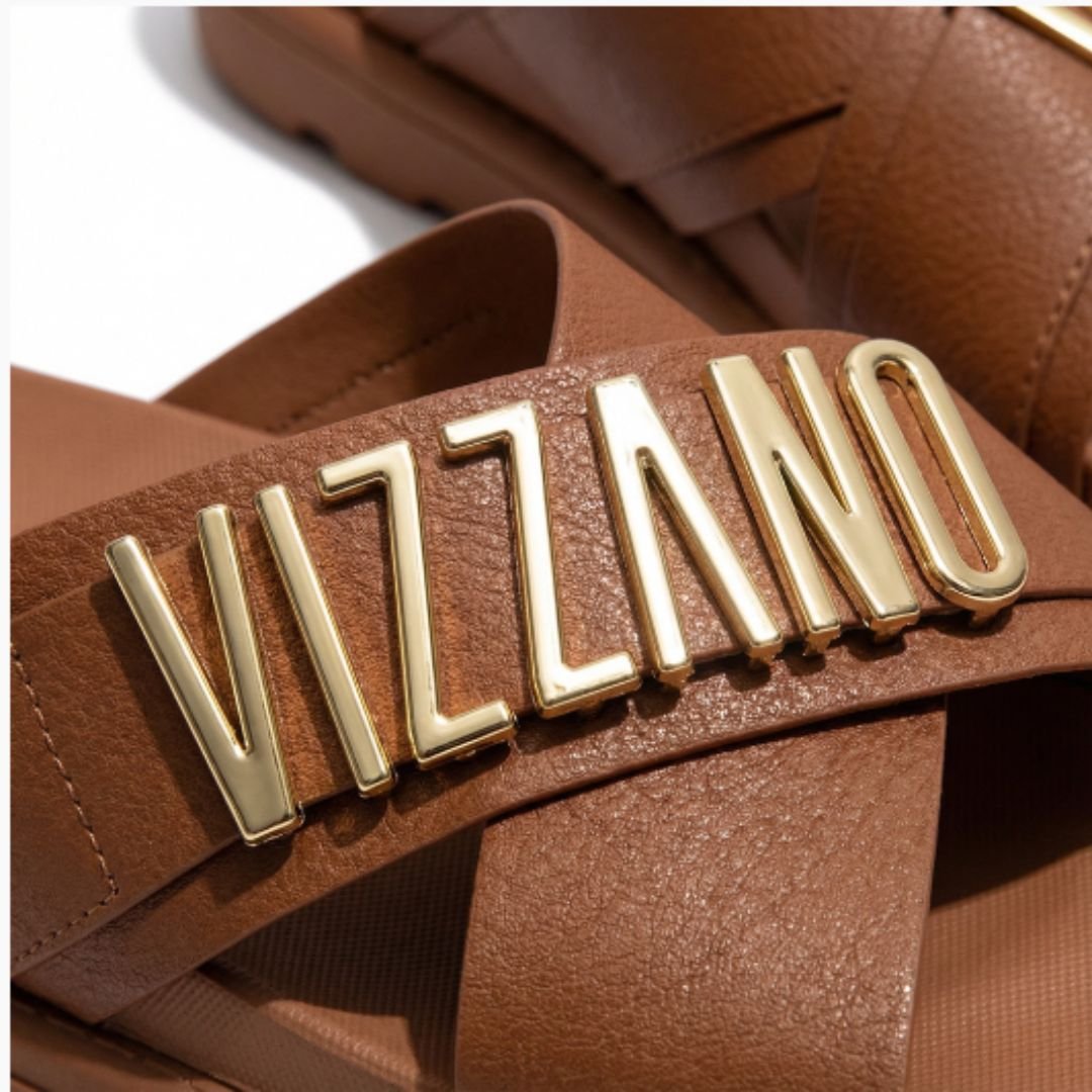 Chinelo Vizzano Mocca Feminino Original 6510.122 Mocca 2