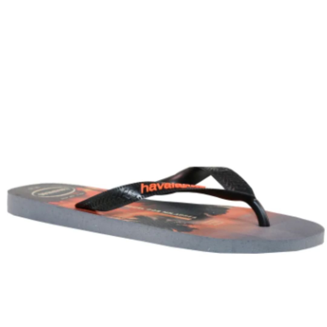 Chinelo Havaianas Cinza Masculino Top Surfer Original Cinza 2
