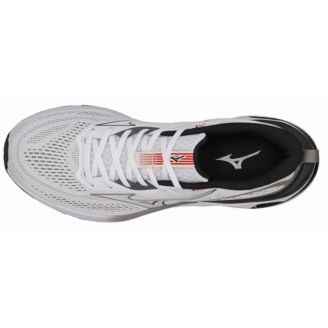 Tenis Mizuno Branco Masculino Wave Dynasty 8 Original Branco 4